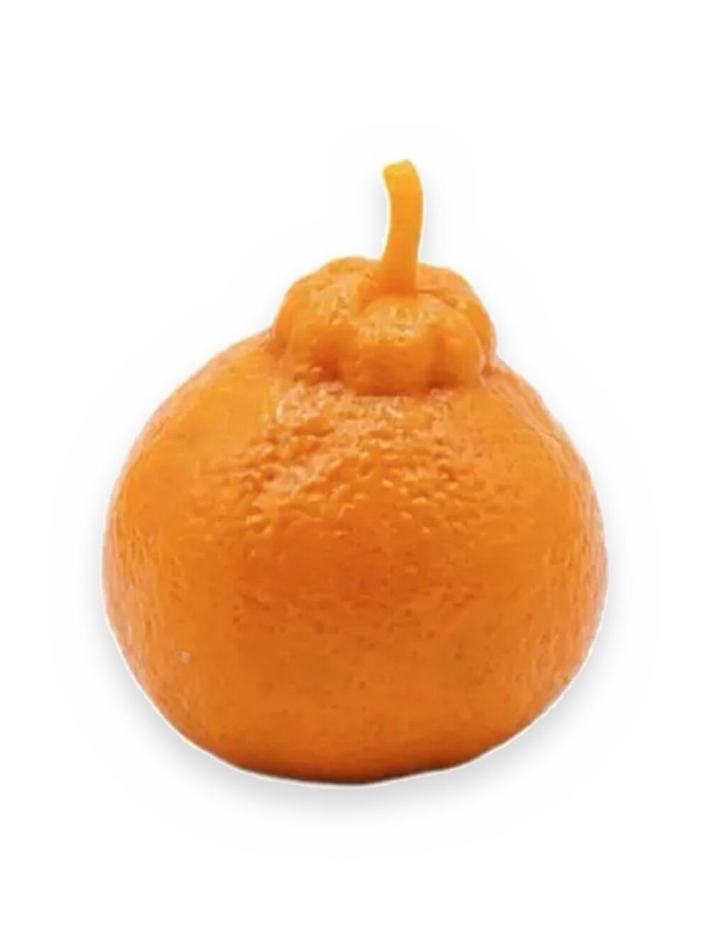 Crunchy Orange Squishy Stress Ball Moldable Squeeze Fidget Toy Mandarin Citrus